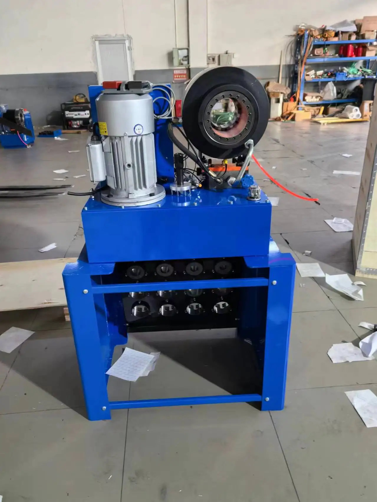 Factory 2inch Finn power Cheap Hose Crimping Machine for Sale for Hydraulic Rubber Hose Press Machine