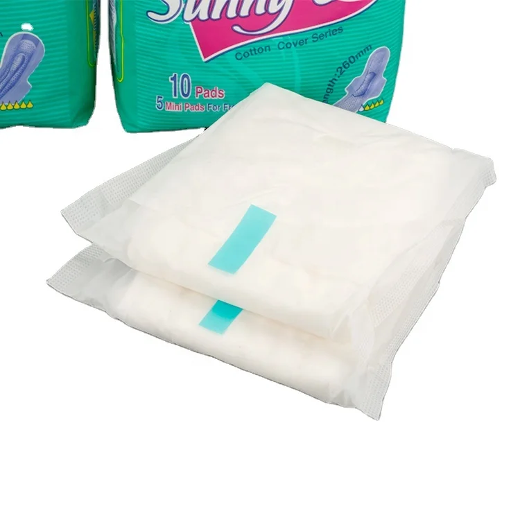 Private Label Premium Anion Chip Women Lady Super Absorbency Natural Period Pads Sanitary Napkin