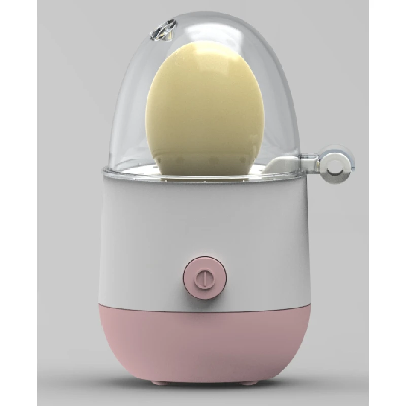 Mini portable electric egg boiler 1pc rapid egg cooker easy to peel hard medium soft boiled eggs maker steamer