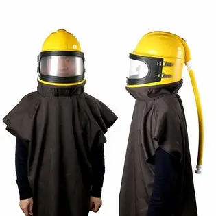 
ABS sandblast helmet with temperature regulator precision filter 