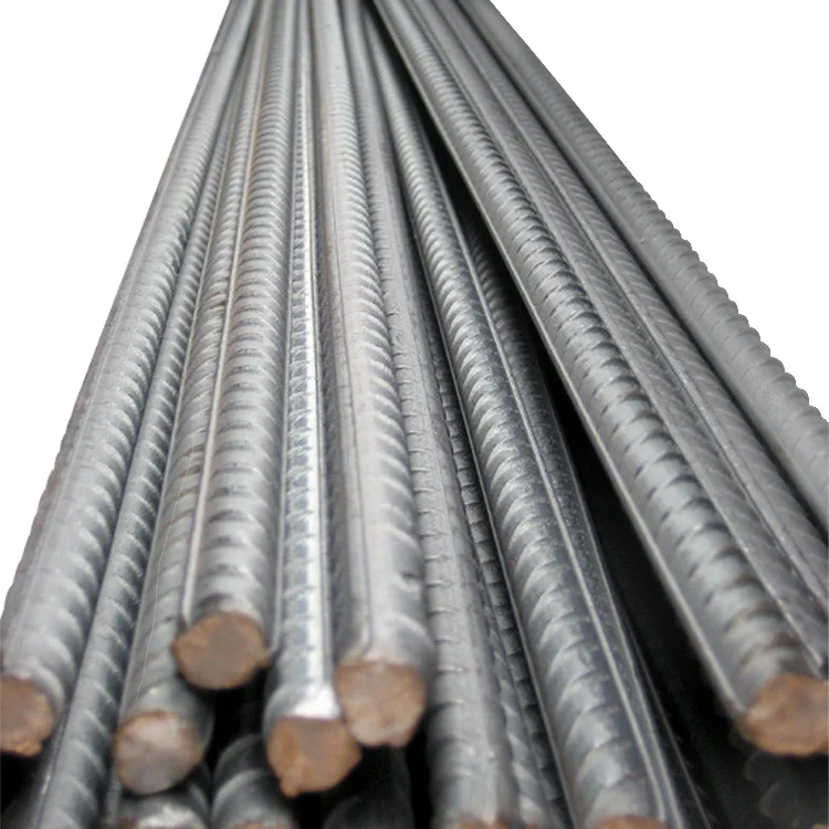 Building Material Manufacturer BS449 B500b DIN488 6m 9m 12m Steel Rod Rebar Threaded Rebar