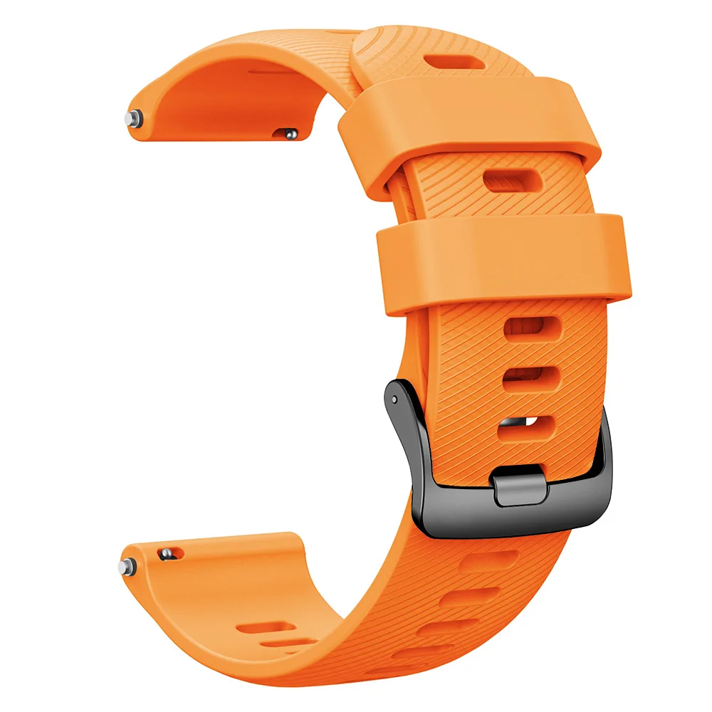 22mm Watch Bands Quick Release Sport Silicone Strap For Garmin Forerunner 255  Fenix 6 7 Smart Watch Bracelet