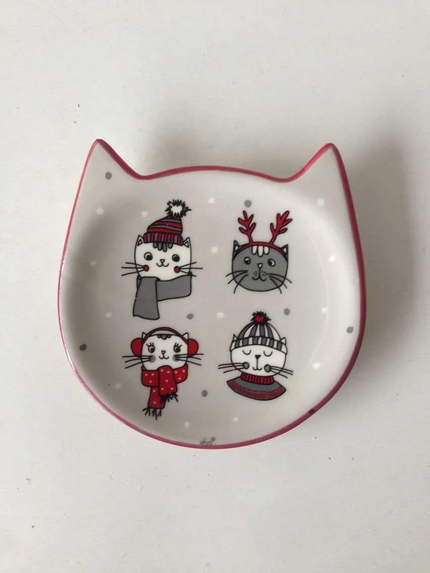 Tableware Rabbit design CeramicTeapot-Shaped teabag Tea Bag Holder