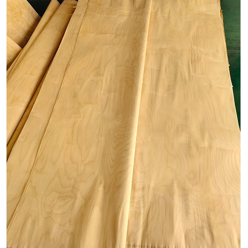 Professional Manufacturing Birch Veneer Price Rotary Cut 1.5mm birch veneer Yellow Birch Veneer For Plywood