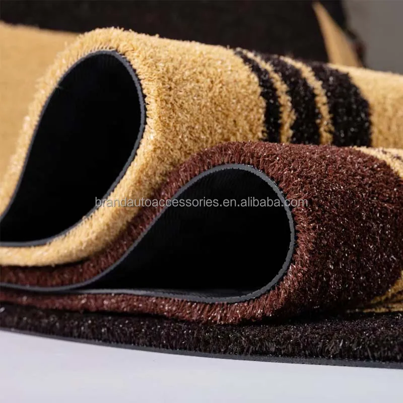 High quality Wholesale velour design PET/100% Polyester material dustproof car carpet roll