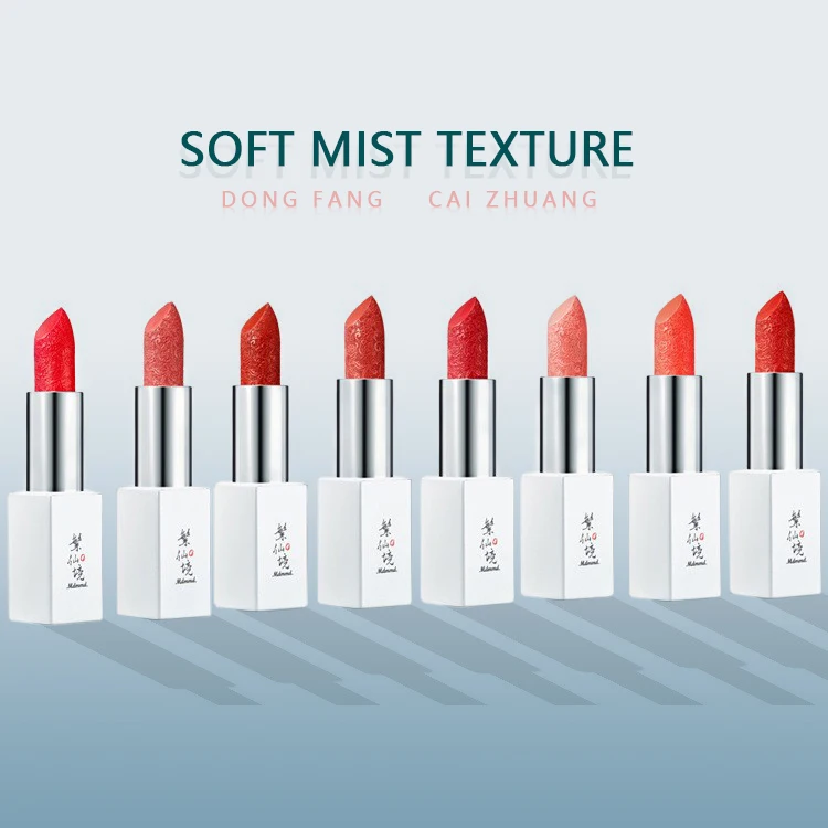 Wholesale Organic Cuhuman Wigstick Style Carved Lipstick Private Label Matte Vwigs Human Hairng Chinese Waterproof Chemical 3G