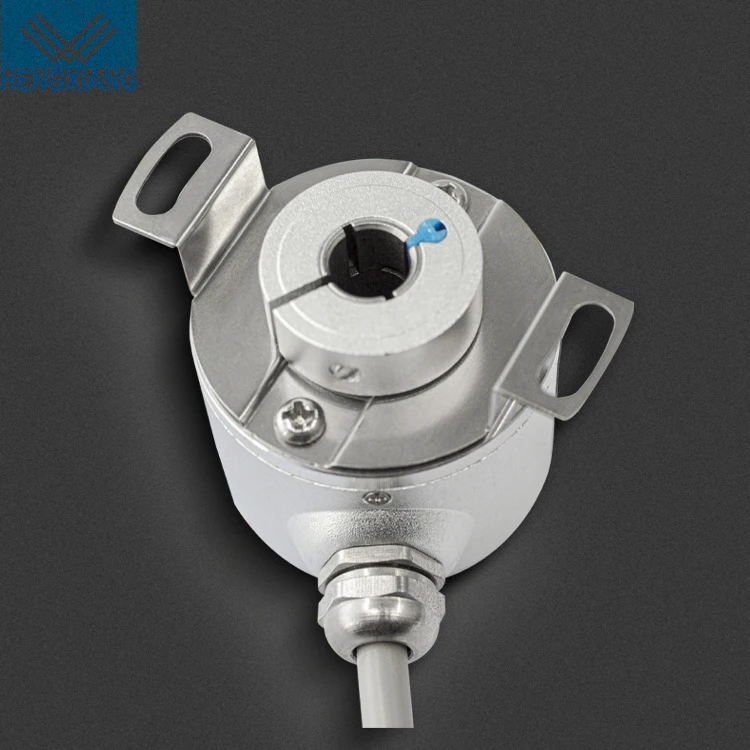 hengxiang K38 straight hole encoder 8mm Optical Rotary Encoder Price Hollow Shaft Elevator 4096 pulse 4096ppr