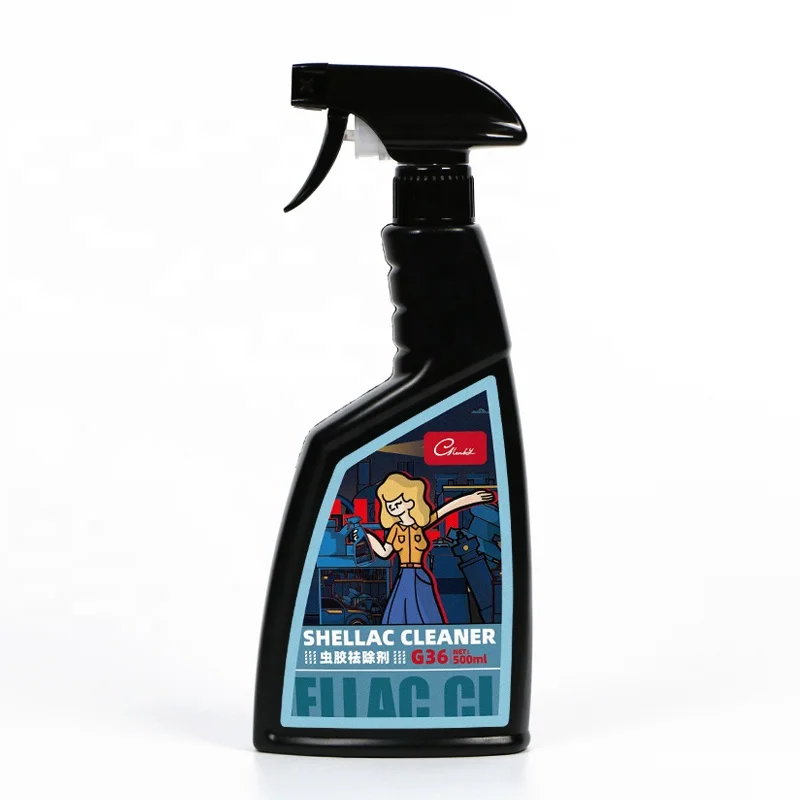 Shellac cleaner car surface cleaning beauty products, no-wiping shellac remover