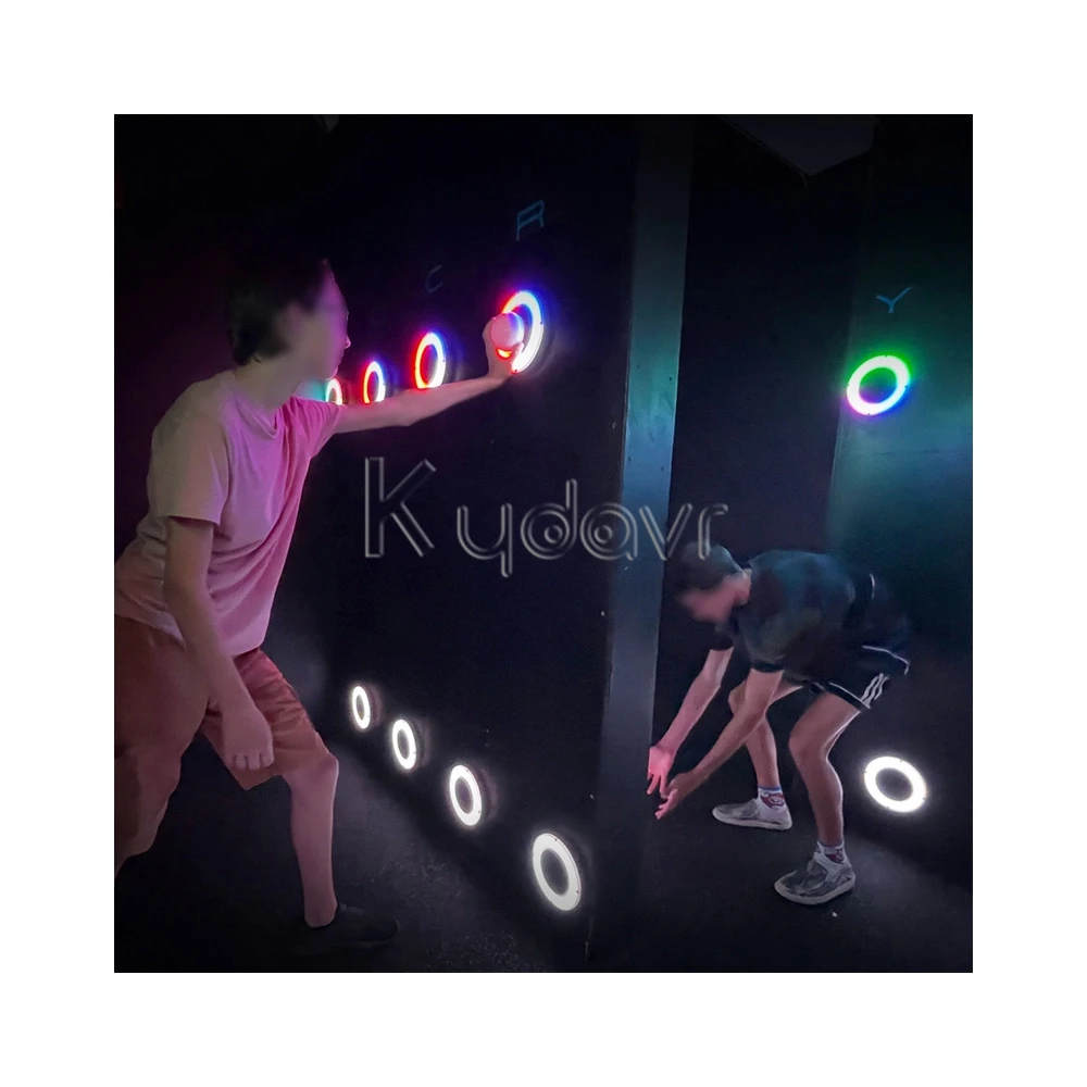 2024 indoor active marslite interactive game push led light button pipe ball kydavr customizable activity game for kids