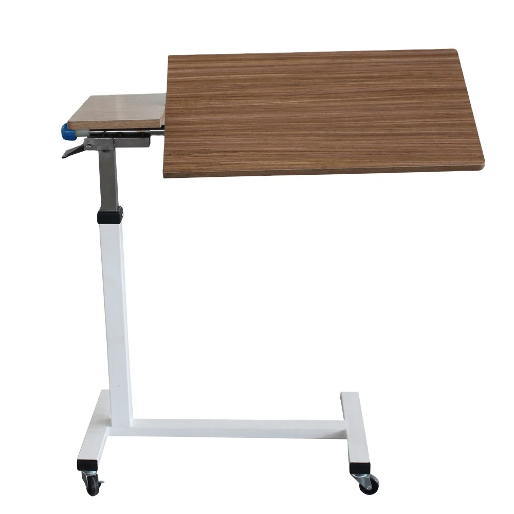 medical furniture hospital over bed table medical adjustable table