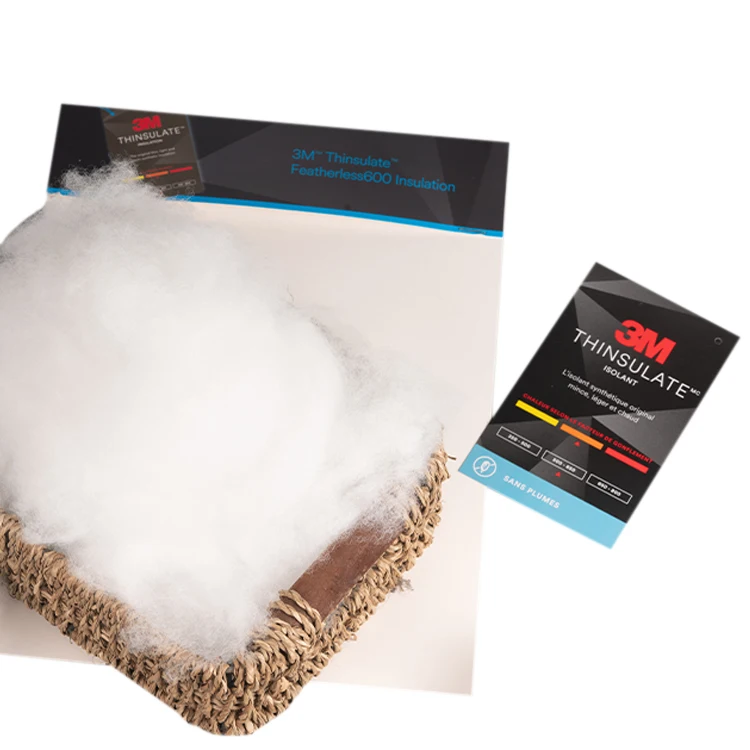 FL600 3M Thinsulate изоляционный наполнитель мягкий удобный синтетический 100% полиэфирное волокно для спортивной одежды