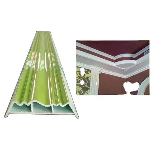 New design silicone roof decoration ceiling medallion mold for the plaster line mould