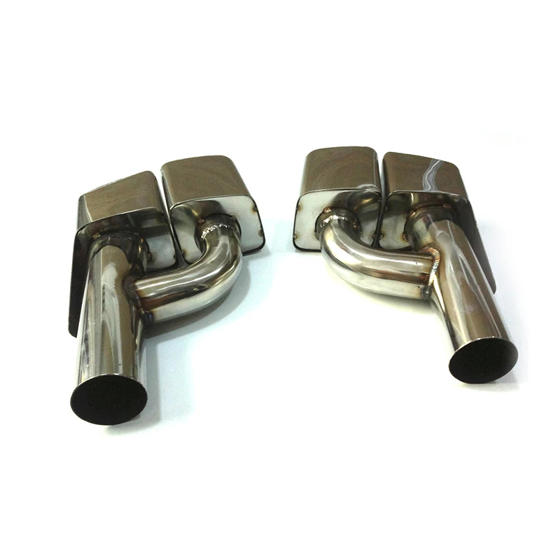 CLS63 Style Rear Diffuser with Exhaust Pipe for CLS class W218 Sport Car 2011-2015 Rear Facelift