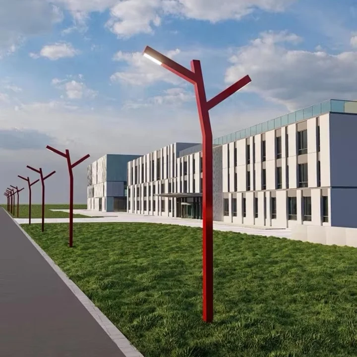 Modern garden lamps outdoor water proof street lamps LED outdoor courtyard classic pole lights street lamp columns