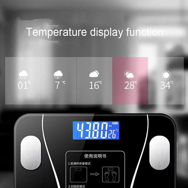 Factory sale bathroom BMI scale bathroom weight digital body fat scales