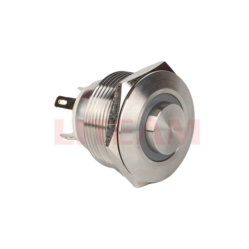 22mm 12mm 16mm 19mm high head metal Push Button Switch Momentary Push Button Metal Switch 12v Product
