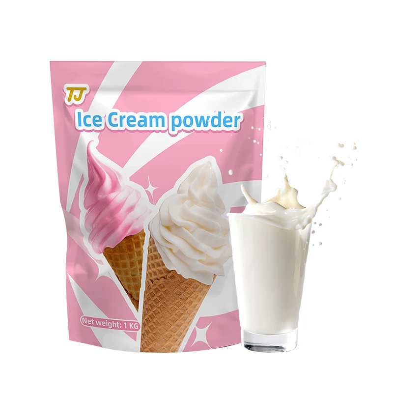 OEM factory price hard ice cream powder rich flavor cheap wholesale