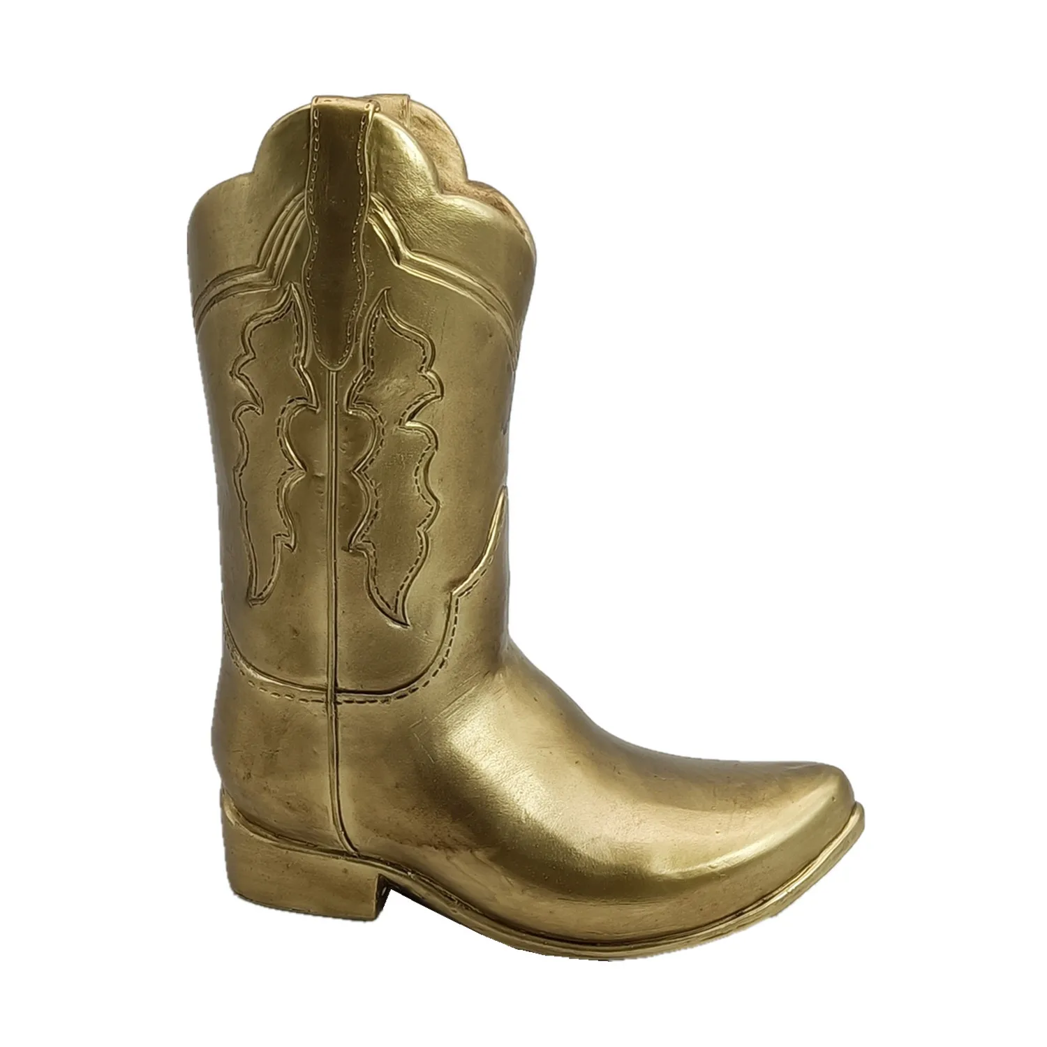 10 Inch Tabletop Decor White Ceramic Effect Vase Polyresin Flower Vase Home Decoration Clay Flower Pot