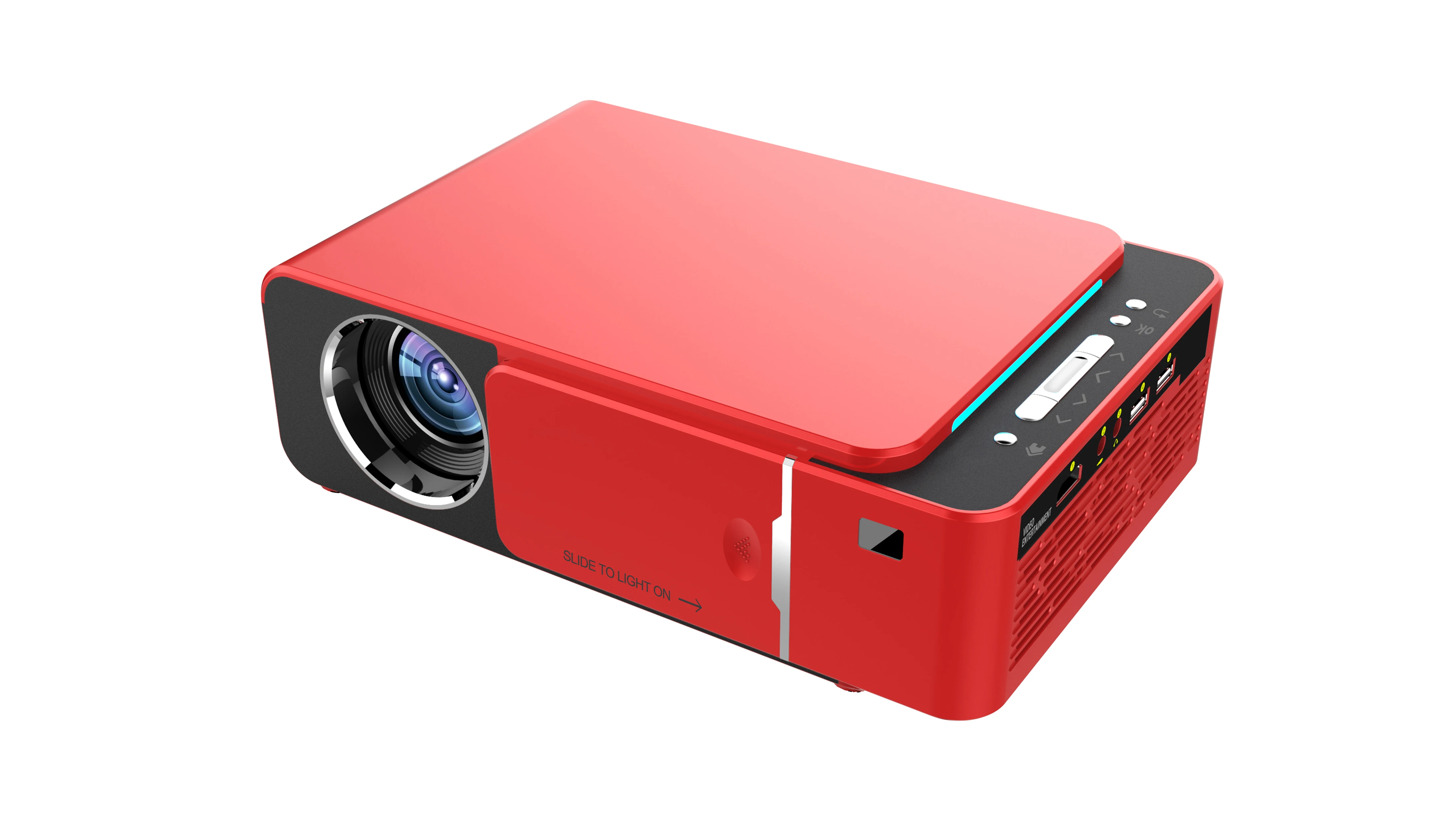 Excel digital 720p 2600 люмен lcd dlp умный мобильный домашний проектор телефоны 4K Мини