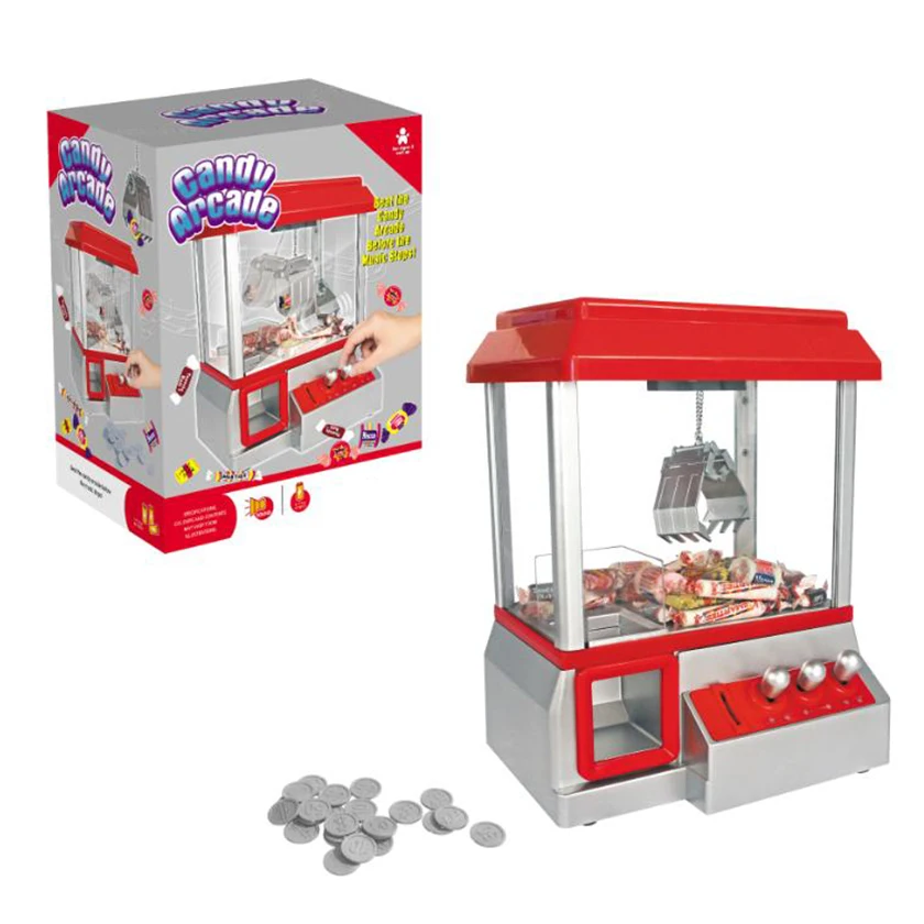 Электрический захват для когтей детский мини-захват конфет торговый автомат Игрушечная машина игрушка