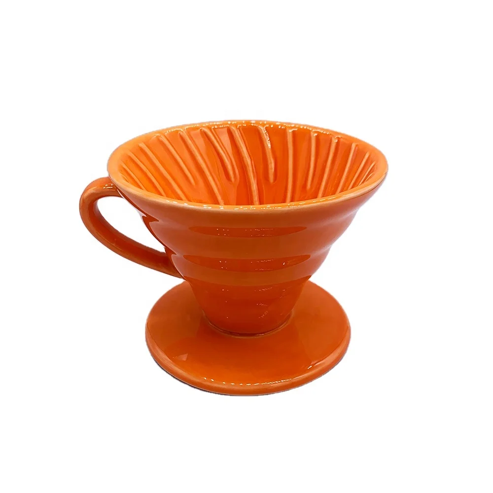 Портативный залить конический форма ручная Кофеварка капельная керамический фильтр для кофе