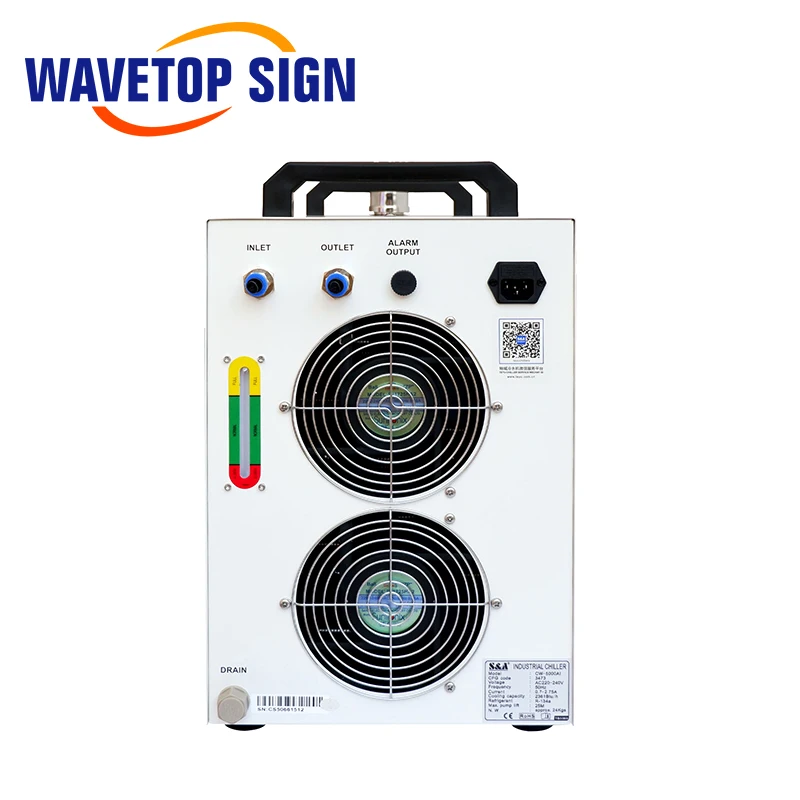  Промышленный Воздушный водяной охладитель WaveTopSign S & A CW5000 CW5200