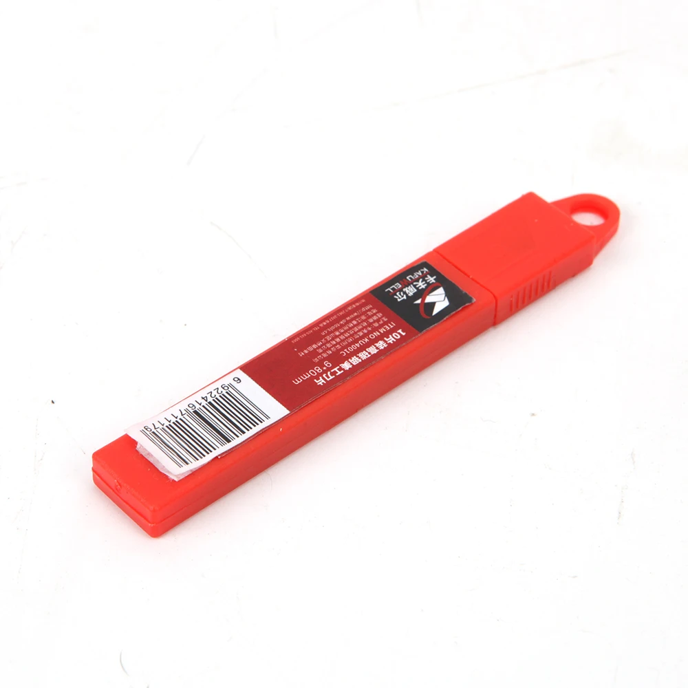 KAFUWELL KU4001C High Quality 9mm Small Size Beauty Blade Carbon Steel Film Engraving Paper Cutting Utility Knife