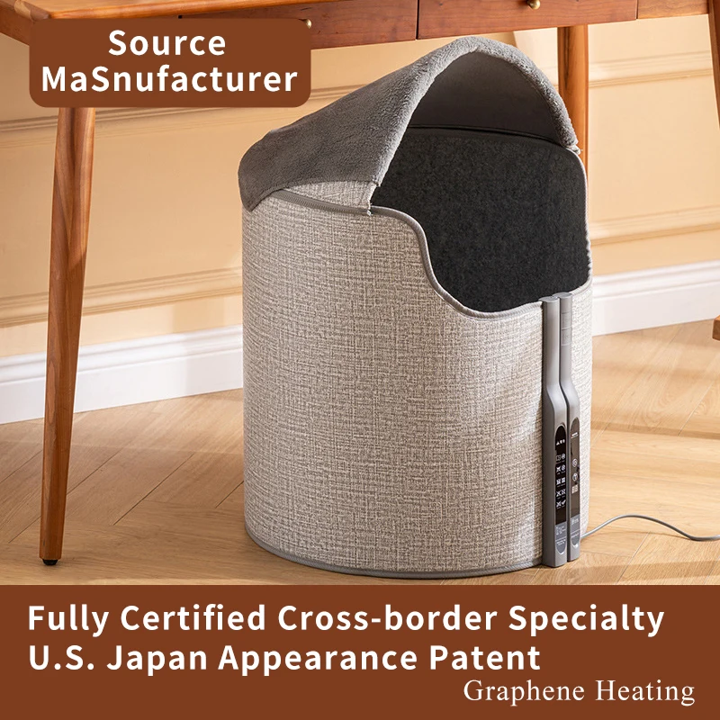 Office Home Use Space Heater Portable Surrounding Electric Foot Warmer Under Desk