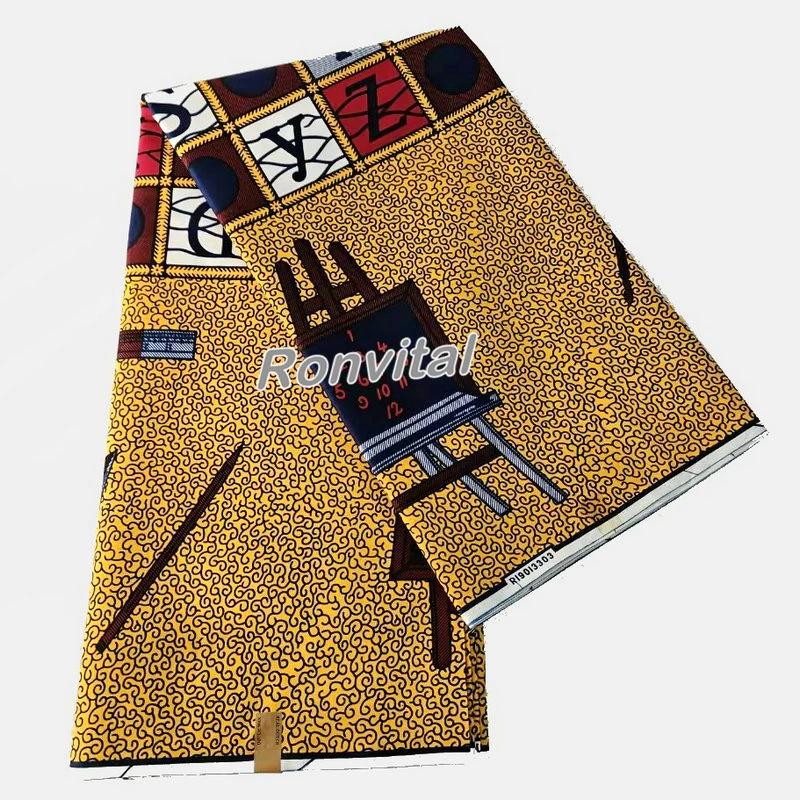 Wholesale popular ABC wax african printed fabric