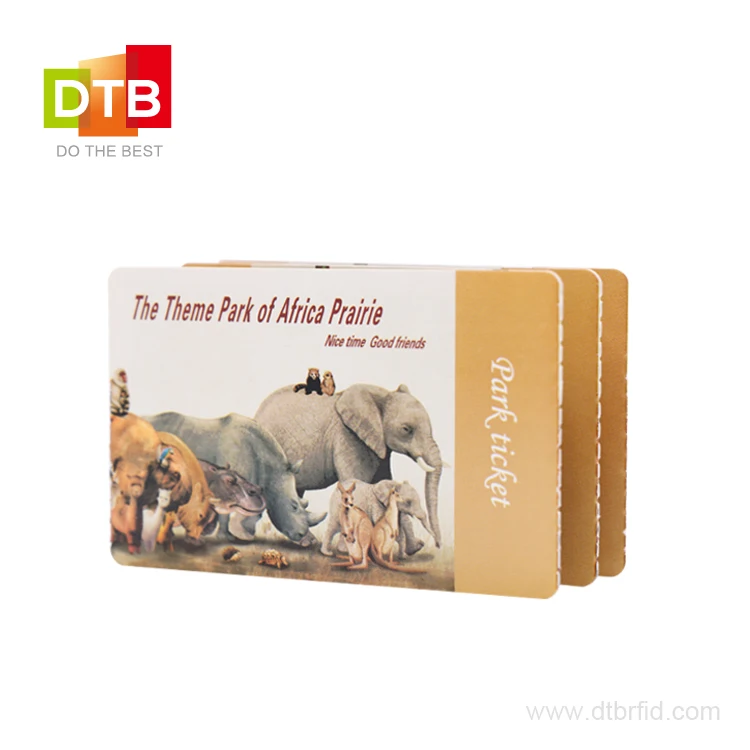 DTB RFID Mifare Ticket NFC Paper Card
