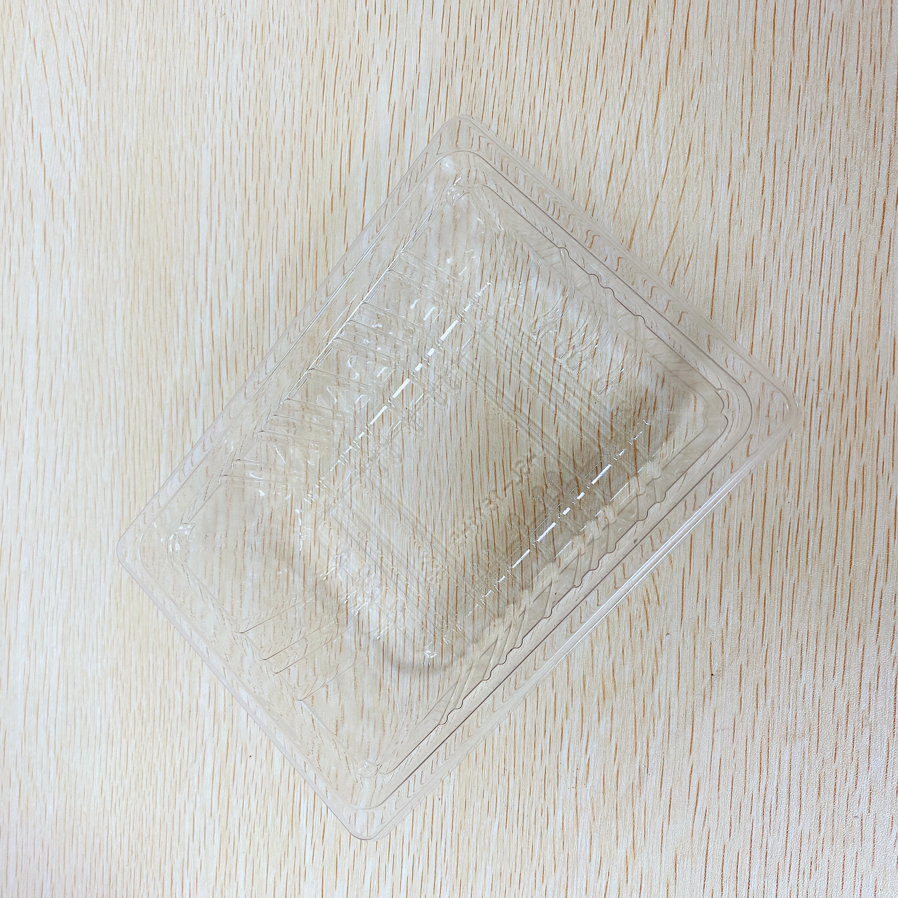 
Mini Use Wholesale Pulp Molding Transparent Plastic Fruit Container Basket 