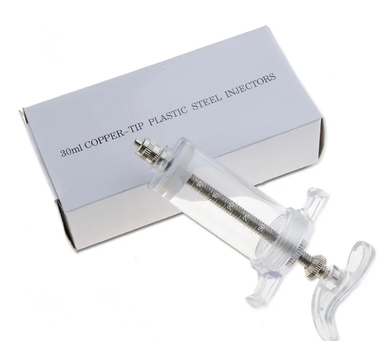 Automatic Injection Plastic Steel Veterinary Syringes Suitable for Cattle Sheep  Pigs Poultry and Other Animals