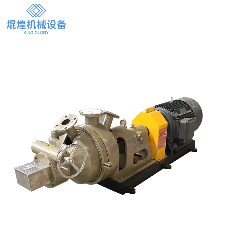 Paper Pulping Line Refiner Equipment Double Disc Pulp Refiner
