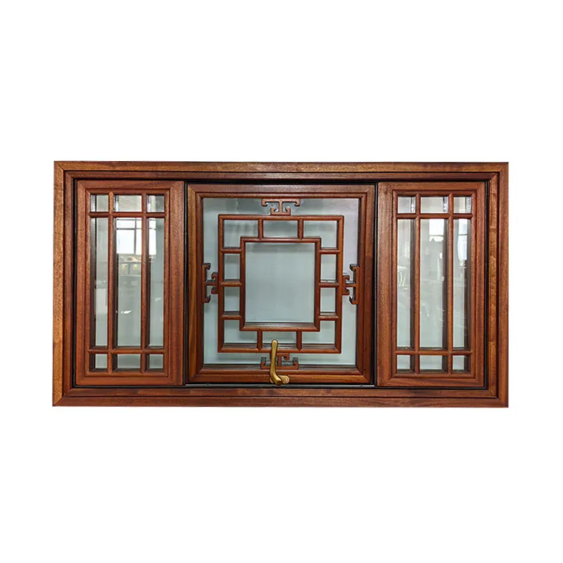 custom double glazed design wood frame casement regular wooden windows for houses