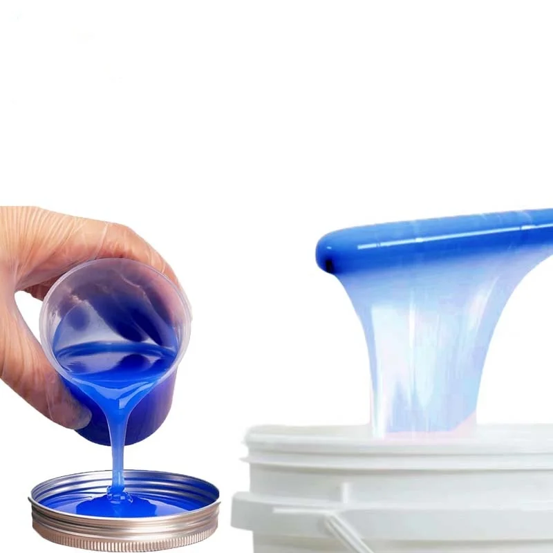 100:2 Tin Cured Silicone Rubber Room Temperature Easy Perfusion Low Shrinkage For Industrial Grade Handicrafts Mold Making