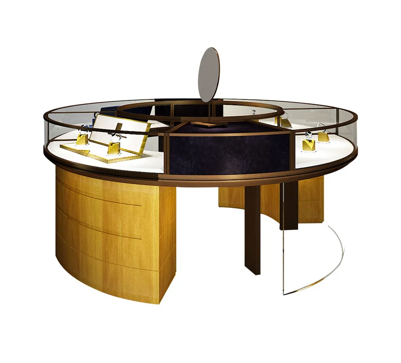 Dubai Modern Diamond Display Shop Furniture Jewellery Display Cabinets Jewelry Store Display Showcase