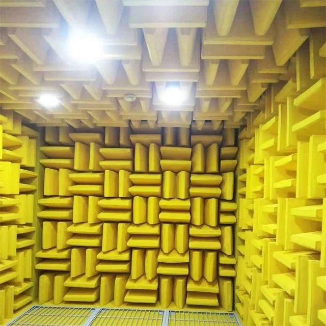 Jinghuan dongguan factory custom standard ISO 3745 can get noise 10-30DB anechoic chamber for acoustic test