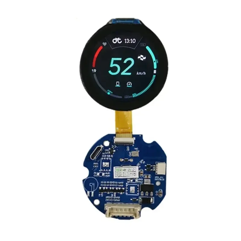 Circular 1.6 Inch Knob Display Rotary Lcd Circle Round Smart Home Knob Screen Encoder Switch Display