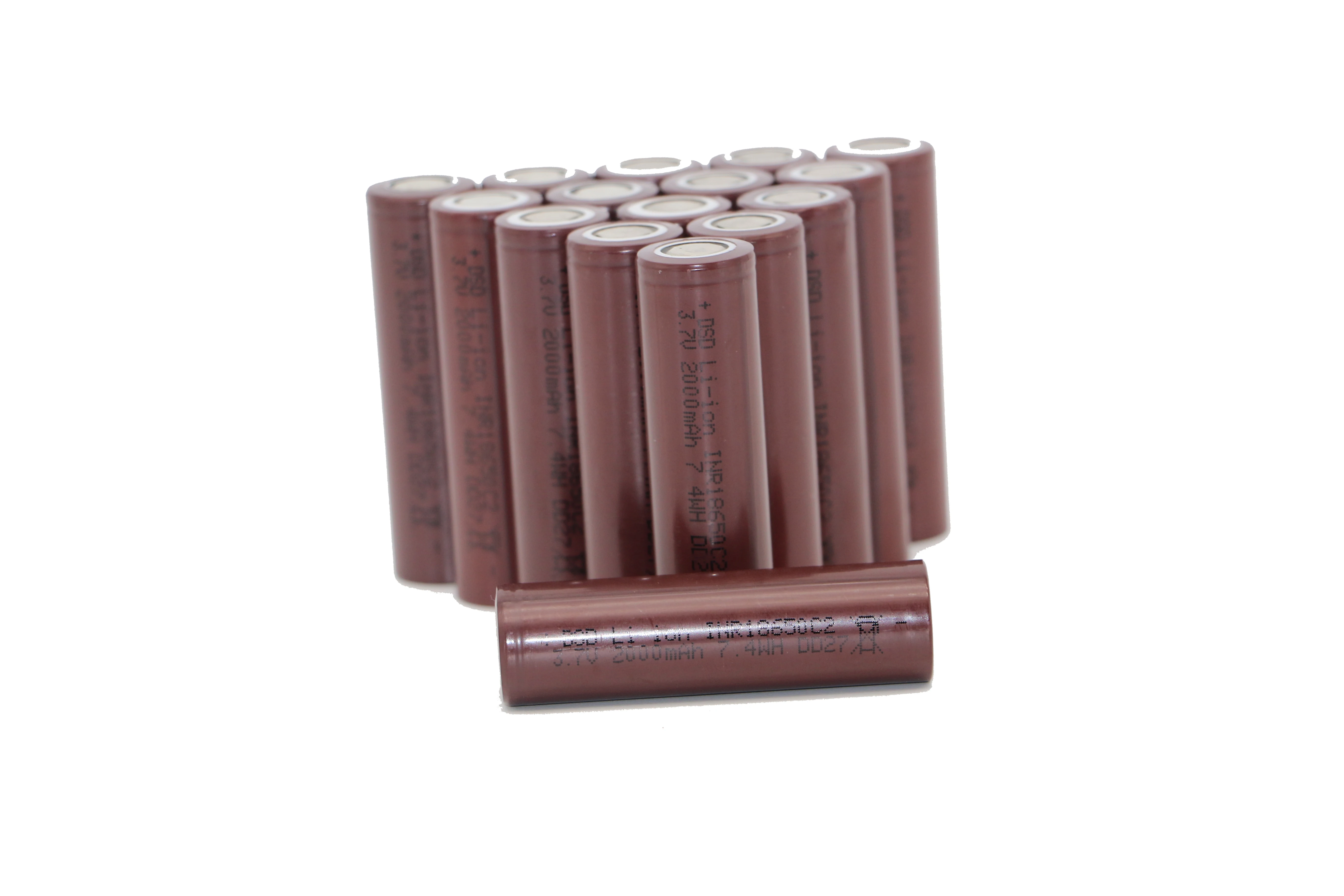 Newest Model 18650 2000mAh 20Ah Battery 3.7V Rechargeable Large Capacity for Cordless Power Tools
