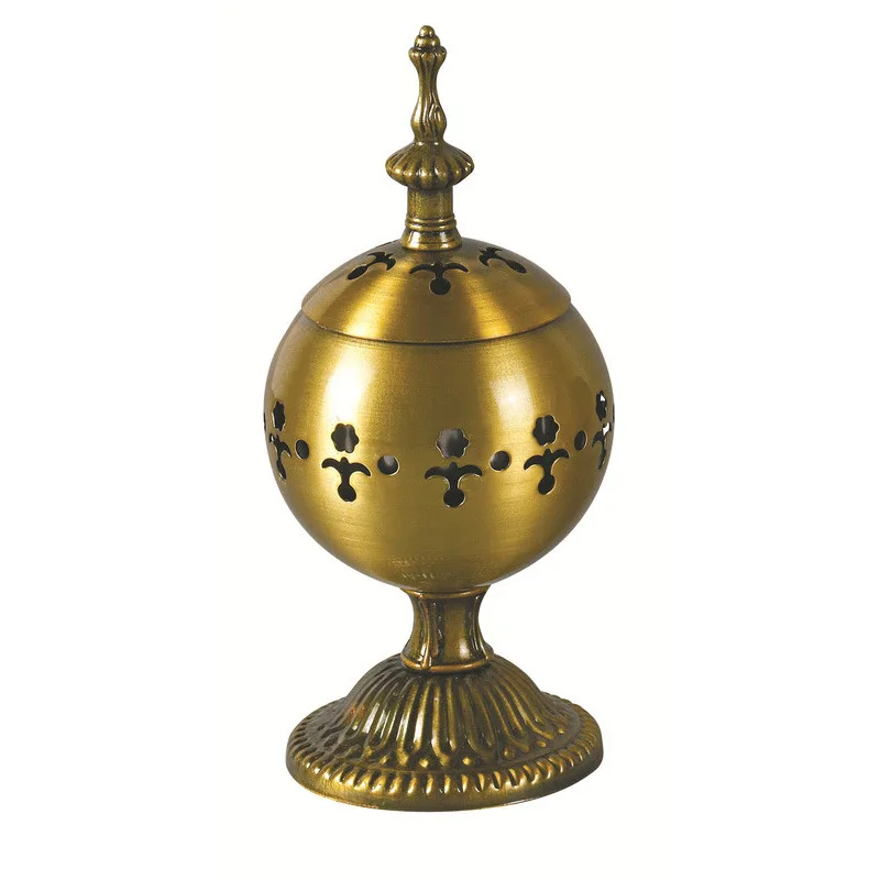 Классический металлический шарик акхур кадильница Арабская курильница Заводская оптовая продажа