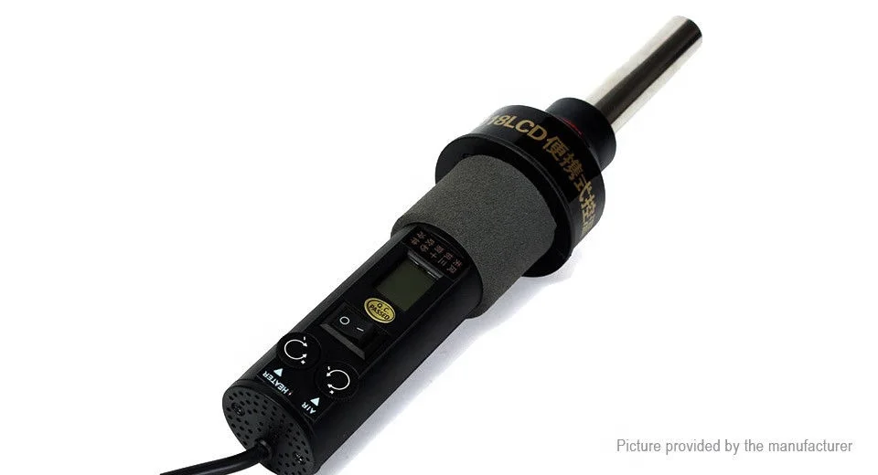 GJ-8018LCD 450 Вт портативный тепловой пистолет с контролем температуры