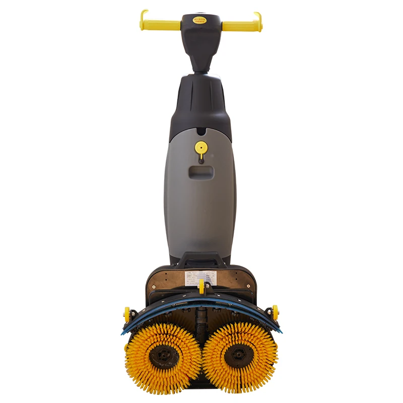 Quality Hand Held small Floor Sweeper Scrubber home floor cleaning machine Cordless Vacuum Mop Self Cleaning