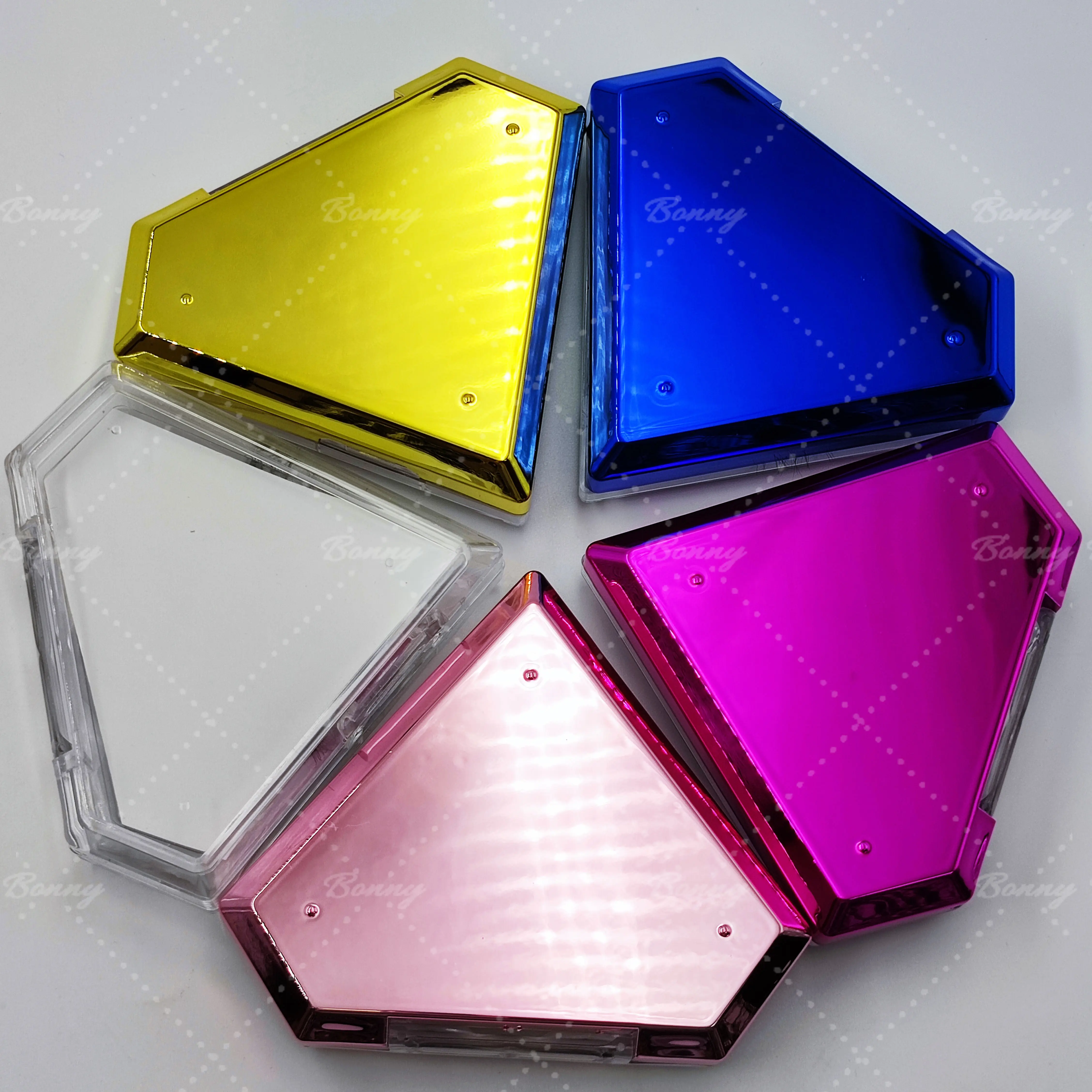 Оптовая продажа, коробки для ресниц с частным брендом, 3d футляры для ресниц из норки, упаковка для ресниц с бриллиантами на заказ