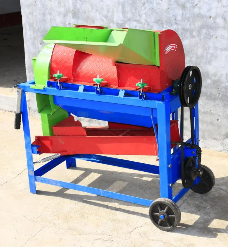 Multifunctional Electric Thresher Machine for Chickpea
