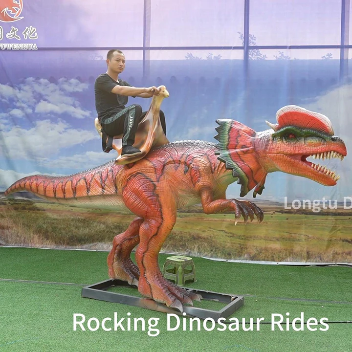 Shopping Mall Plaza Kids Game Renting Business Party Dino Rides Coin Operated Game