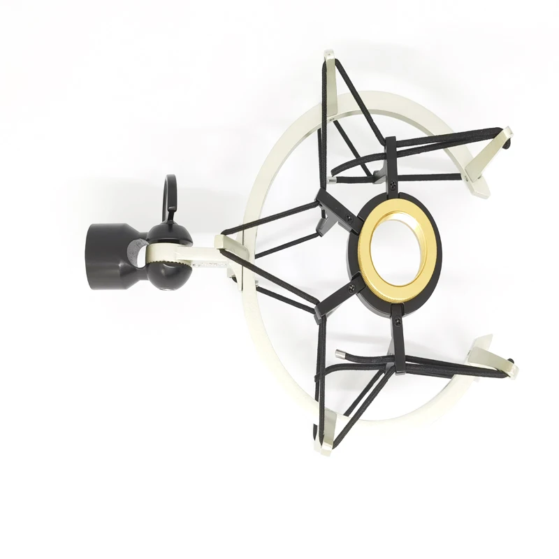 
New Design Pearl Silver Zinc Alloy Hardware Accessories Microphone Stand 