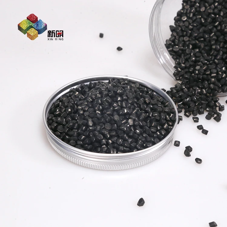 Food grade black masterbatch 45% carbon black with no additives/high purity for mulch film/food container