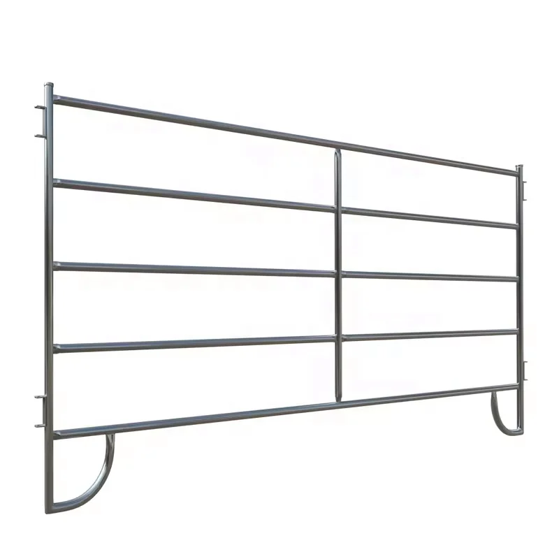 USA Style 6ft x12ft Metal Horse Corral Panels Livestock Cattle Panels for Horse Round Pen or Cattle Yard