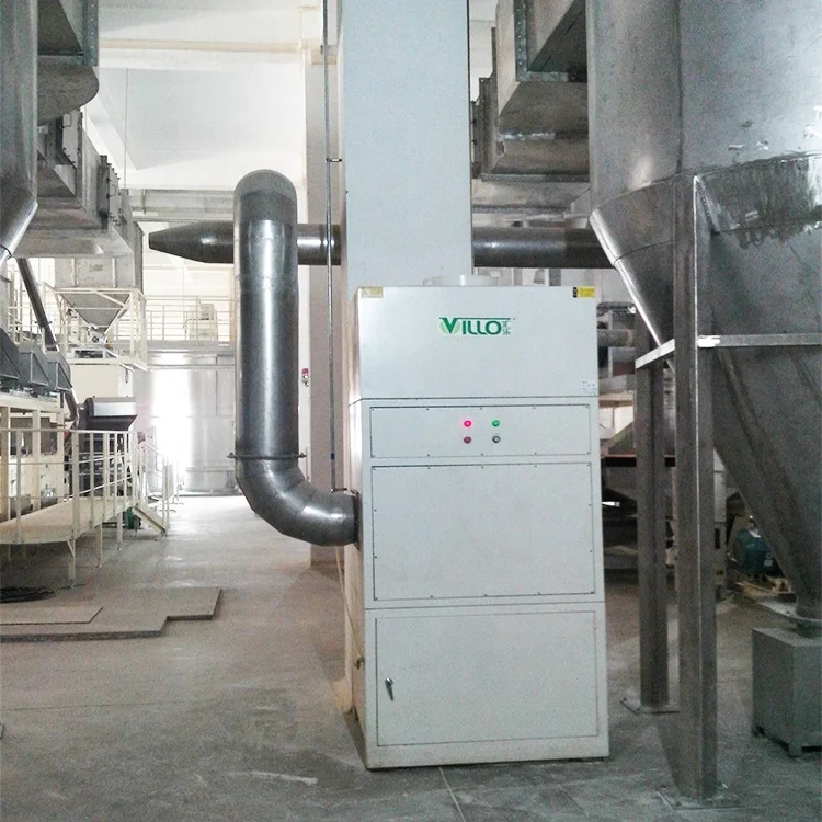 VILLO 3HP Woodworking Sander Engraver Edge Bander Industrial Dust Collector Machine for Sale