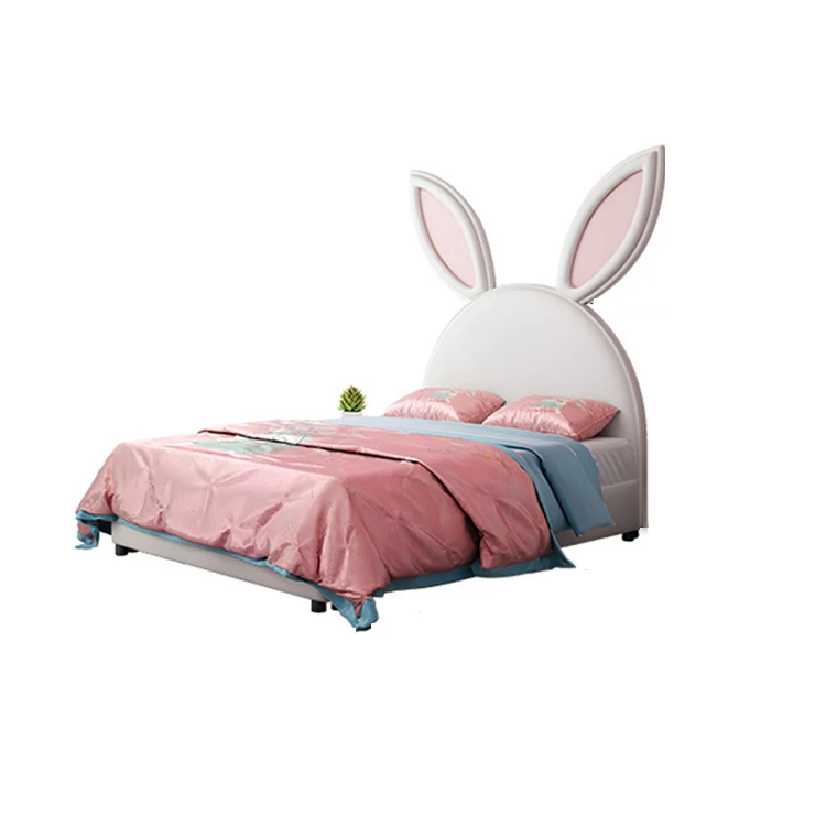 Auxford furniture children cartoon bed beds girls pink bedroom